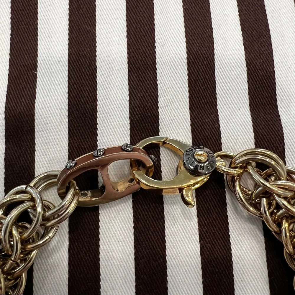 Henri Bendel “Chain Me Down” Necklace | Bold Gold Chain | Statement Chic - Picture 7 of 14